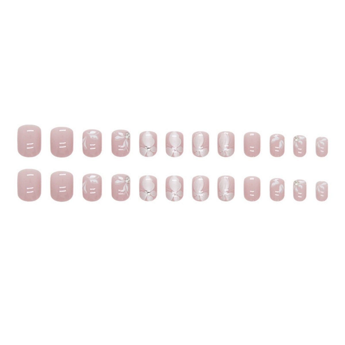 Künstlerisch von Schmetterlingen inspirierte Nagelverlängerungen Brehn