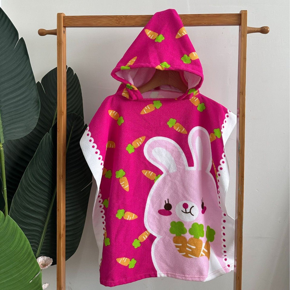Kinder Haifisch-Design Kapuzenhandtuch Poncho Brehn