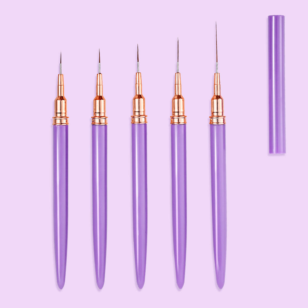 Präzisions-Nagelkunst-Detaillierpinsel-Set Brehn