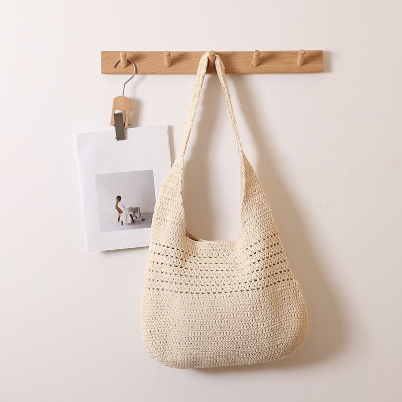 Damen Handgefertigte Stricktasche mit lässigem Design Brehn