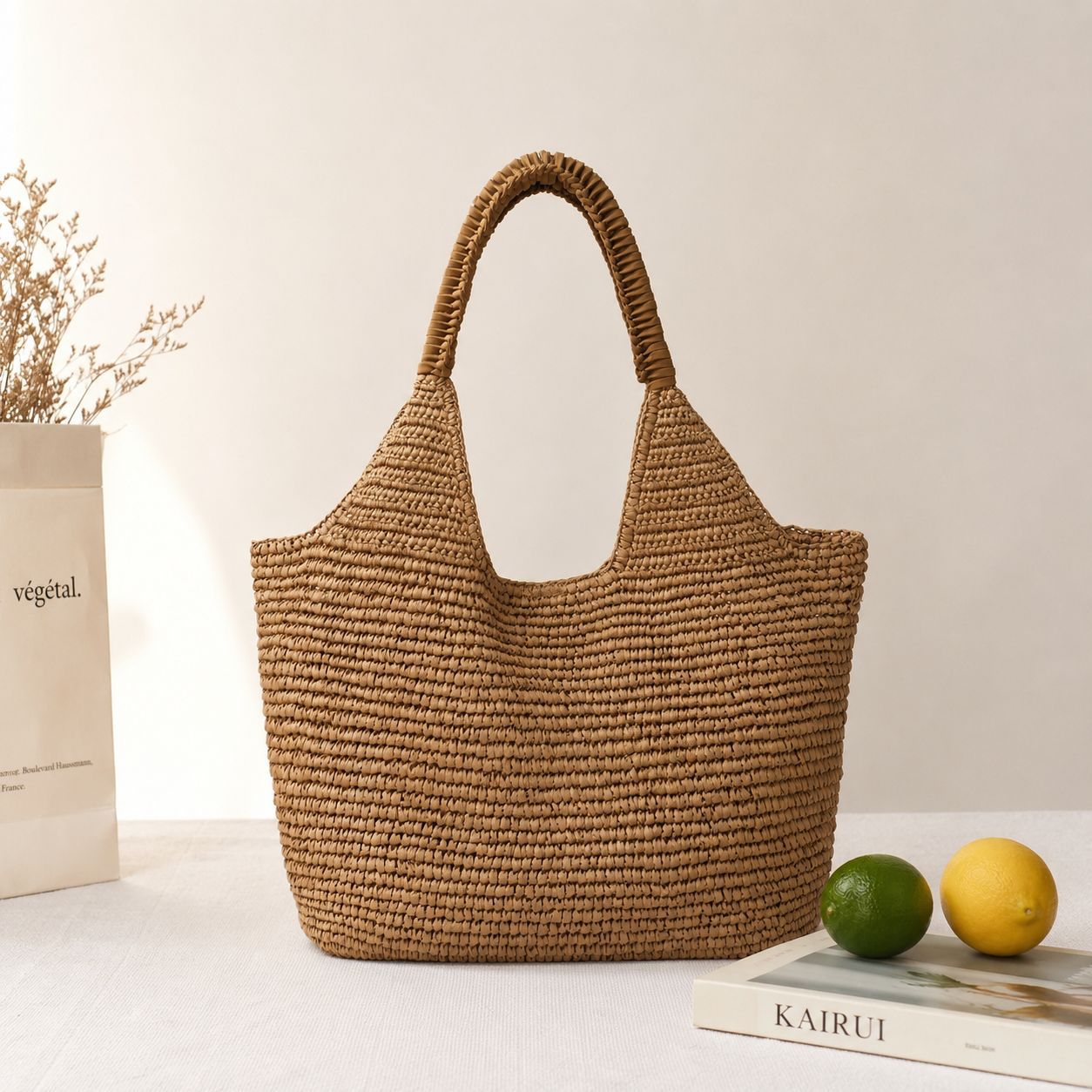 Große Handgefertigte Tasche Brehn