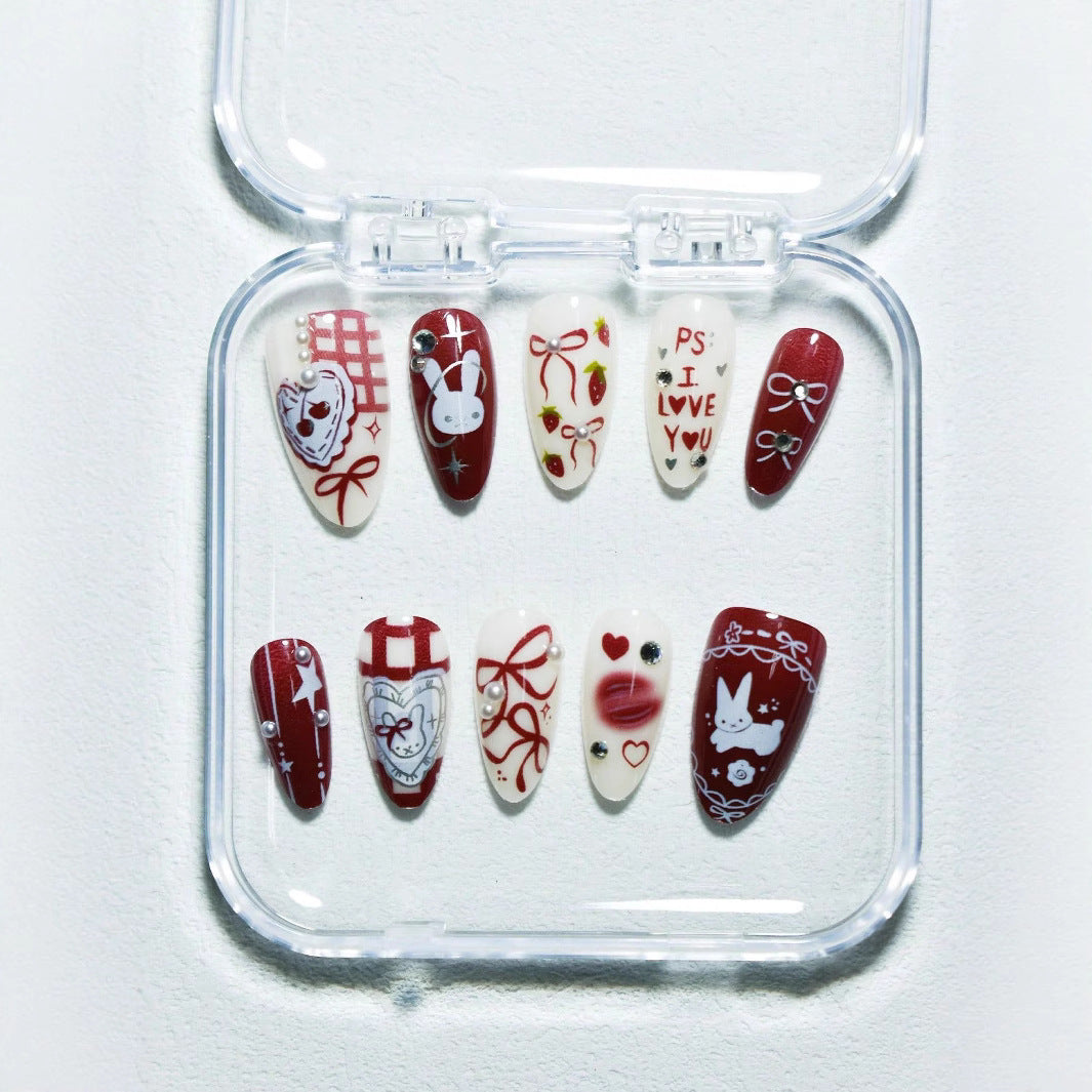 Künstlerisches Themen-Nagelset Brehn