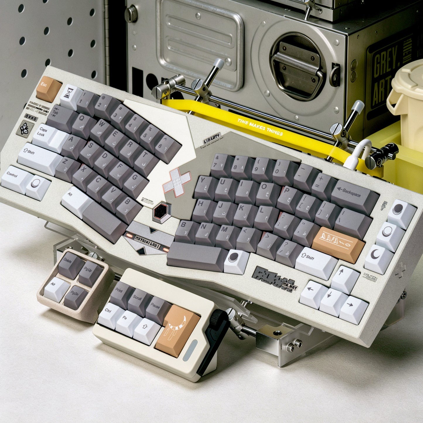 Ergonomische Split-Gaming-Tastatur Brehn