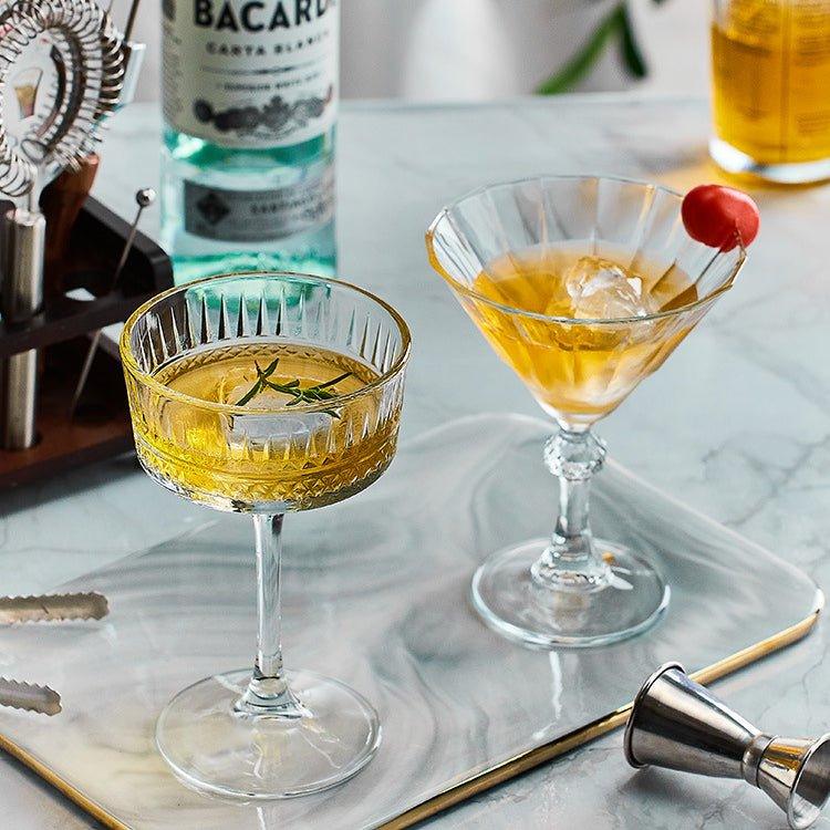 Gemusterte Martini Cocktailgläser | Brehn