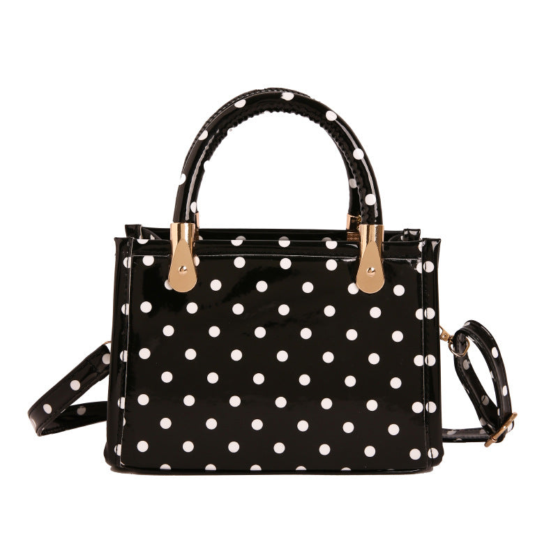 WoChic Polka Dot Handtasche Brehn
