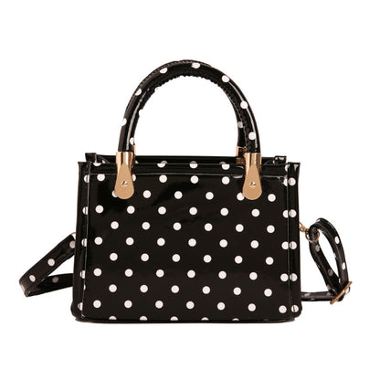 WoChic Polka Dot Handtasche Brehn