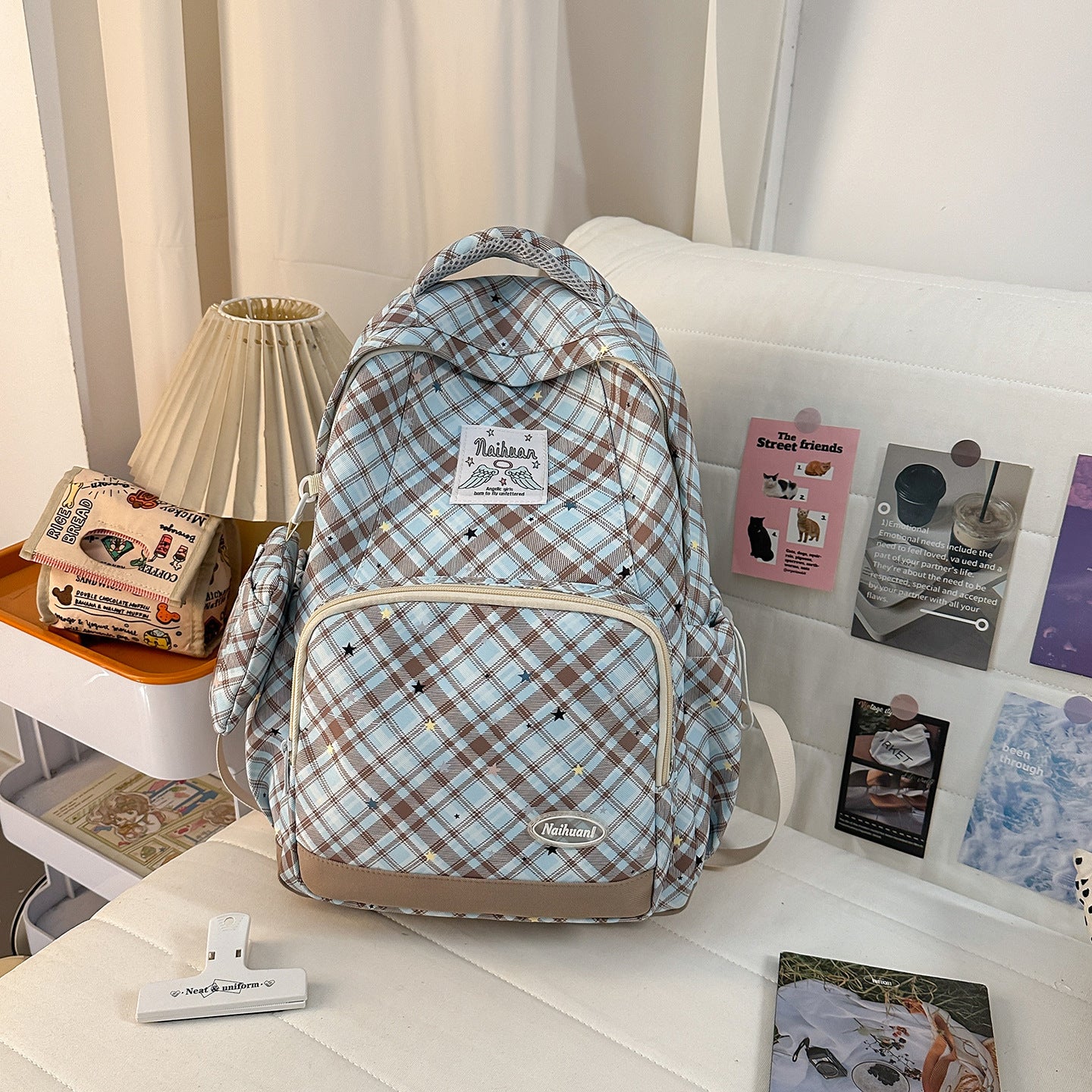 Casual Mehrfach-Taschen Rucksack Brehn