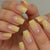 Elegante Ombre Druck-Nagelset Brehn