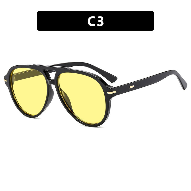 Damen stilvolle Sonnenbrille mit markantem Design Brehn