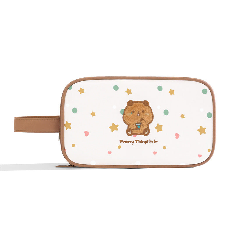 Süßes Tiermuster Make-up Tasche Brehn