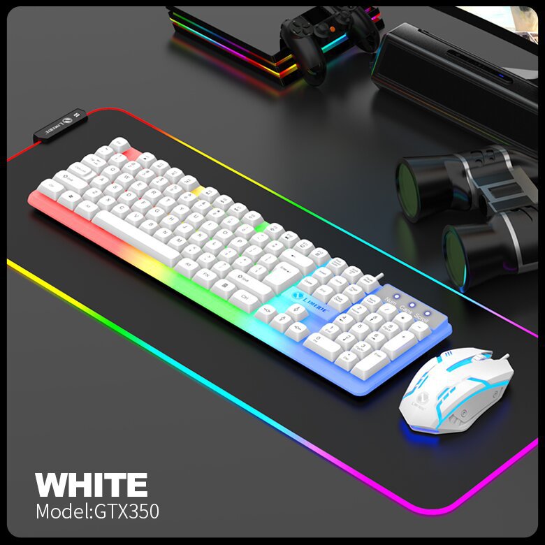 RGB Touch-Sensitive Gaming-Tastatur mit Präzisionsmaus Brehn