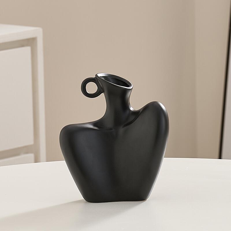 Abstract Textured Decorative Vase Brehn