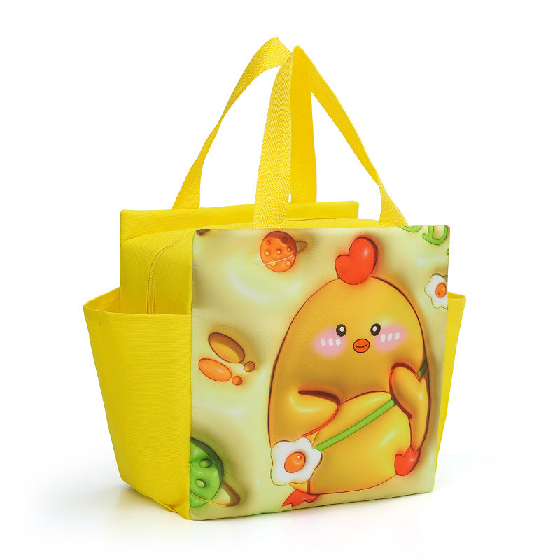 Spaß Fußball-Themen isolierte Lunch-Tasche Brehn