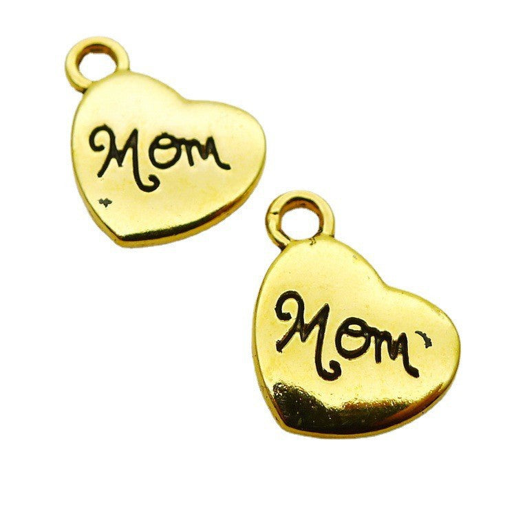 Herzförmige Mama Charms Brehn