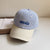 Frauen Gestreifte Baumwoll Baseballcap Brehn