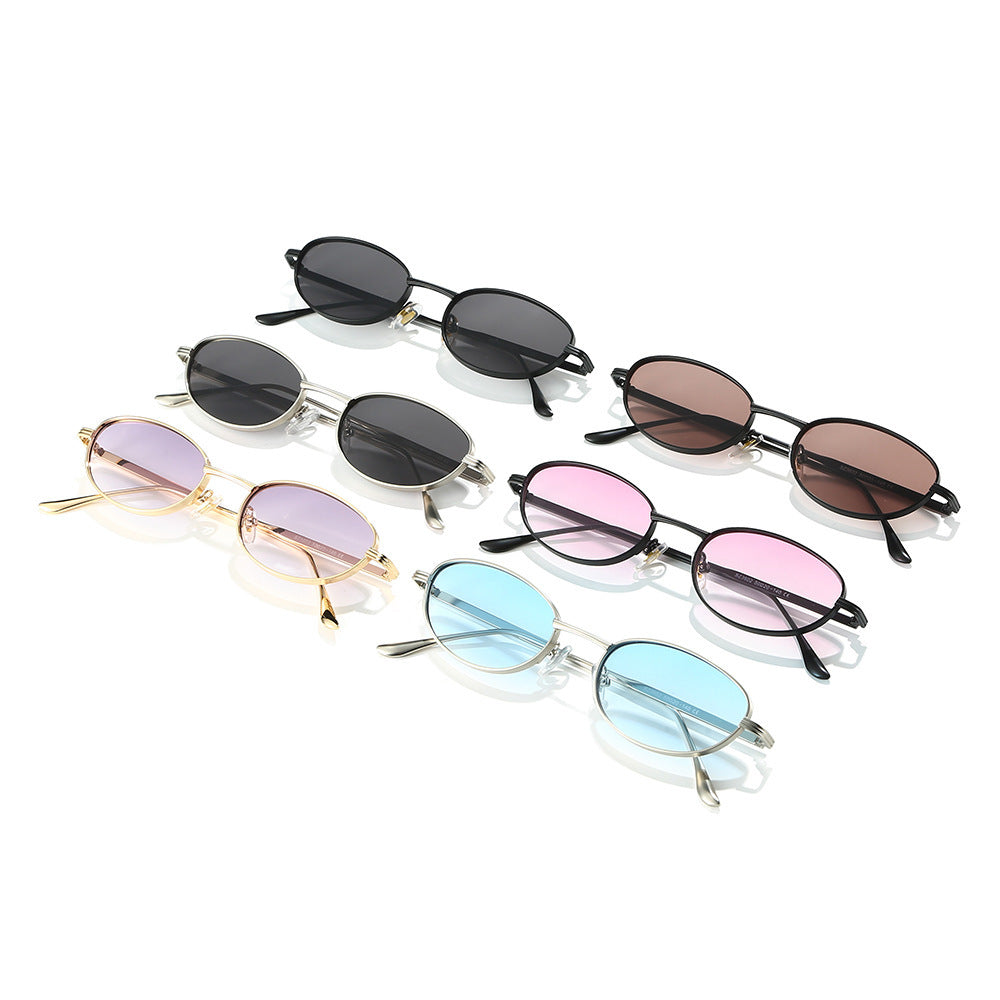 Fashion-Forward Ovalrahmen Sonnenbrillen Brehn