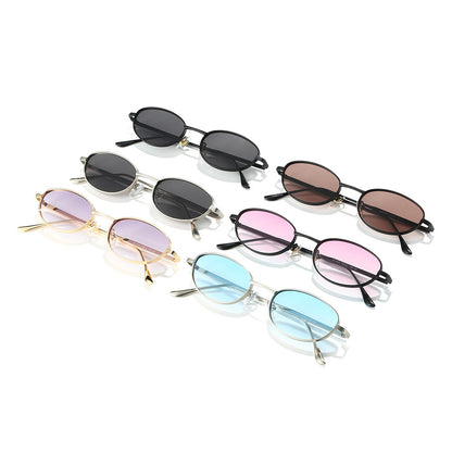 Fashion-Forward Ovalrahmen Sonnenbrillen Brehn