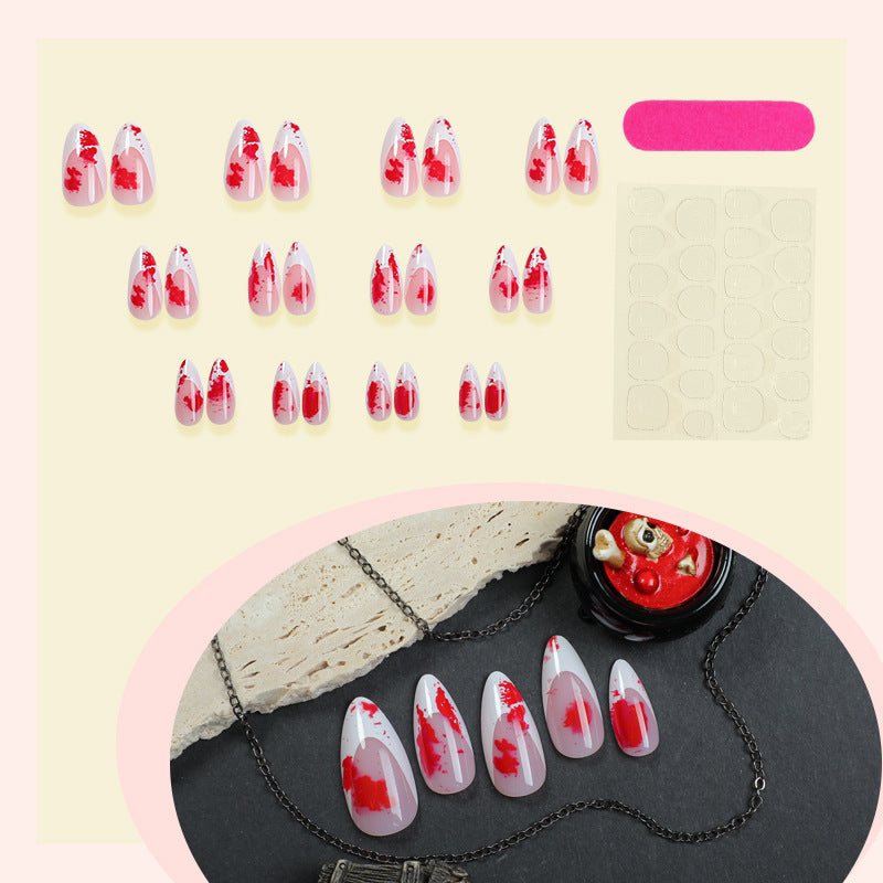 Kreatives Kunstnagelset mit floralem Design Brehn