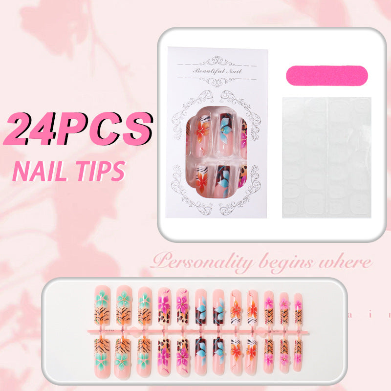 Floral Art Press-On Nagelspitzen Brehn