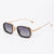 Damen modische Sonnenbrille mit robustem Metallrahmen und trendigen Gläsern Brehn