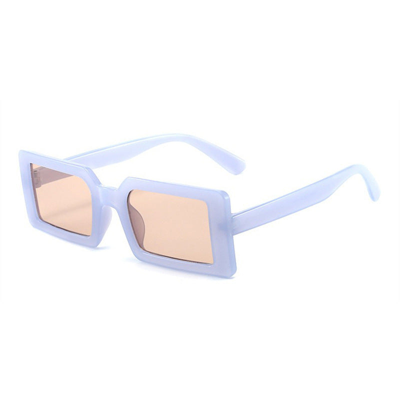 Schlank moderne quadratische Rahmen-Sonnenbrille Brehn