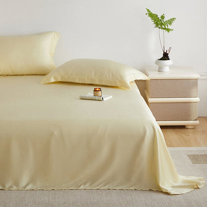 Premium Satin-Bettwäsche-Garnitur aus Mikrofaser mit seidig-glänzender Oberfläche