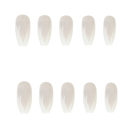 Premium Lange Stiletto Druck-Nägel Brehn