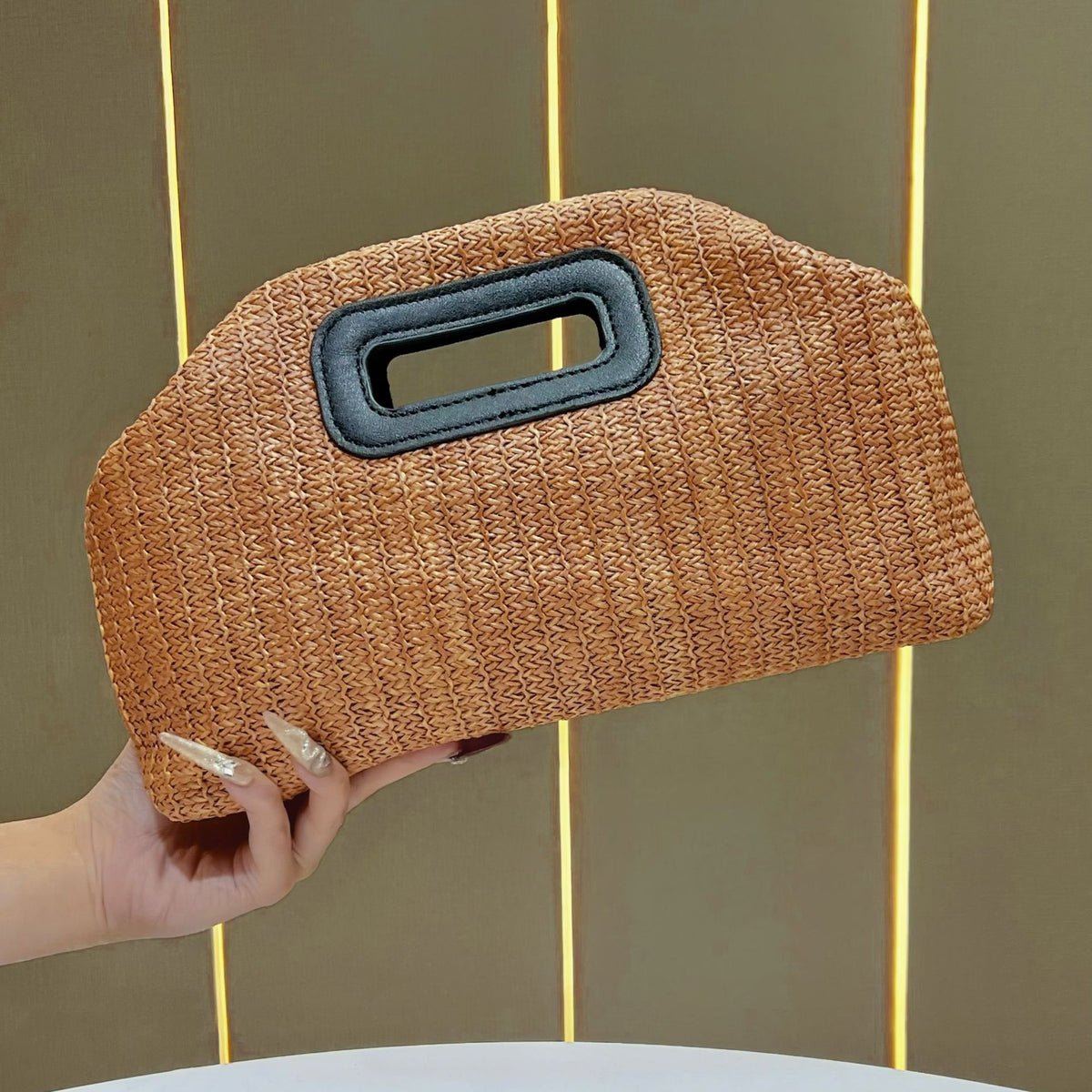 Stylische Gewebte Handtasche