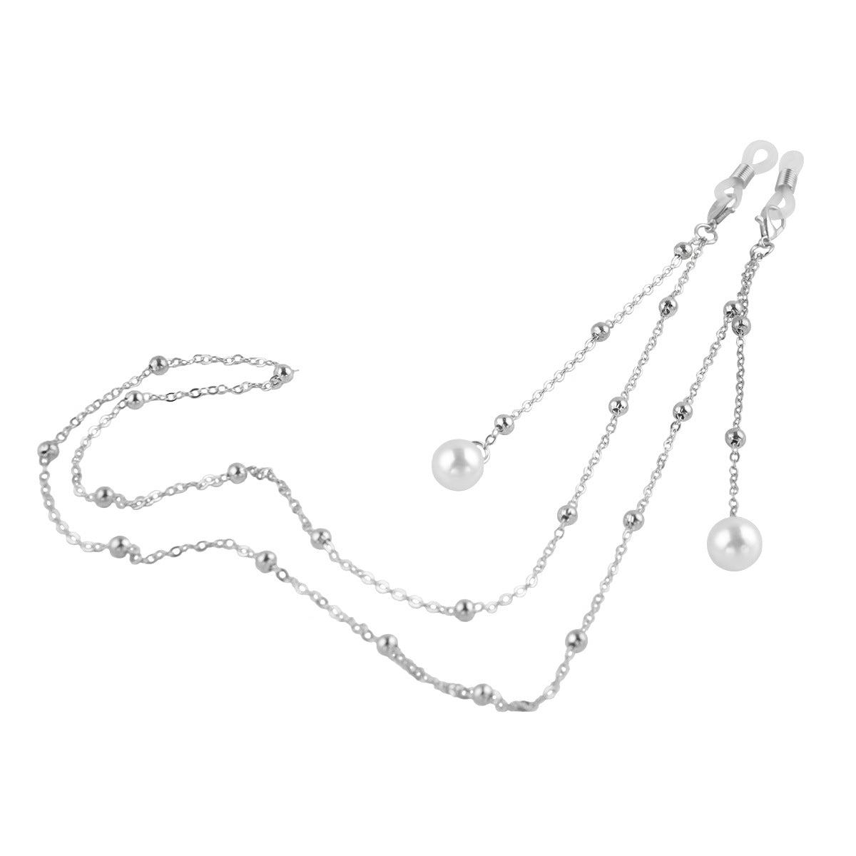 Elegante Perlen-Akzent Brillen Kette Brehn