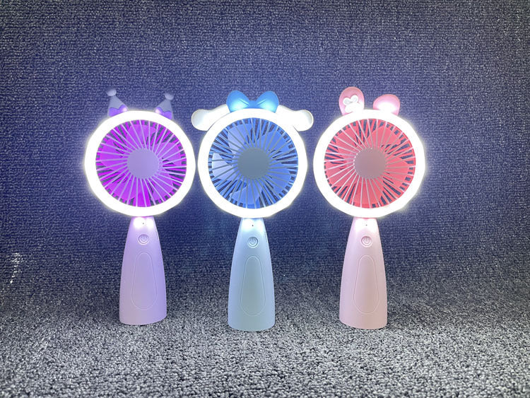 Unisex Lustiger Handventilator mit LED-Beleuchtung Brehn