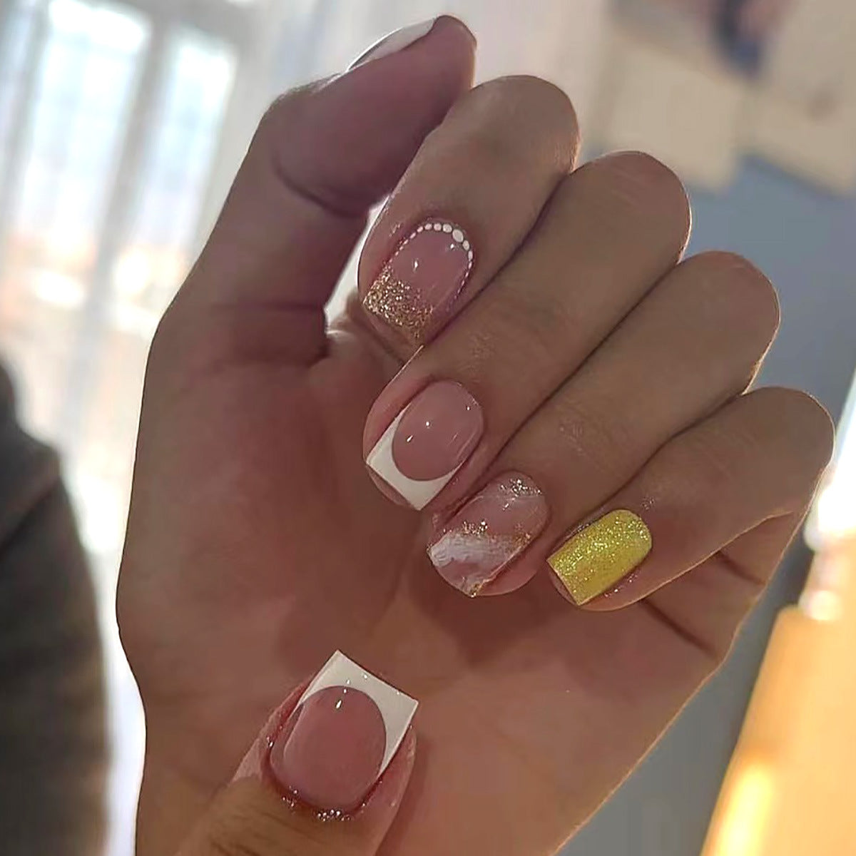Trendige Gel-Nagelkunstverlängerungen Brehn