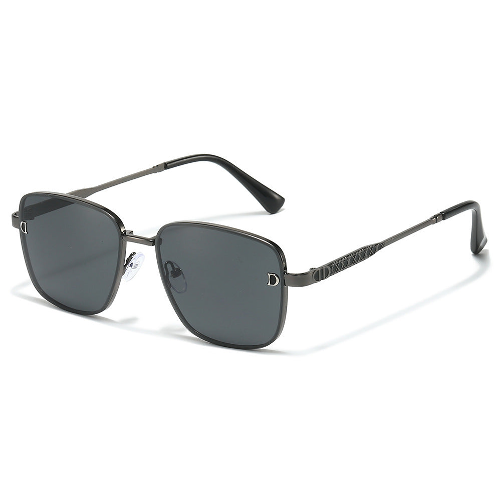 Vintage-inspirierte quadratische Rahmenbrille Brehn