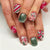 Kunstnagelset mit festlichem Weihnachtsdesign und kreativen Motiven Brehn 1788236745