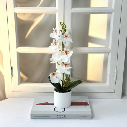 Künstlicher Orchideen Tischschmuck für Wohnkultur und Tischdisplay