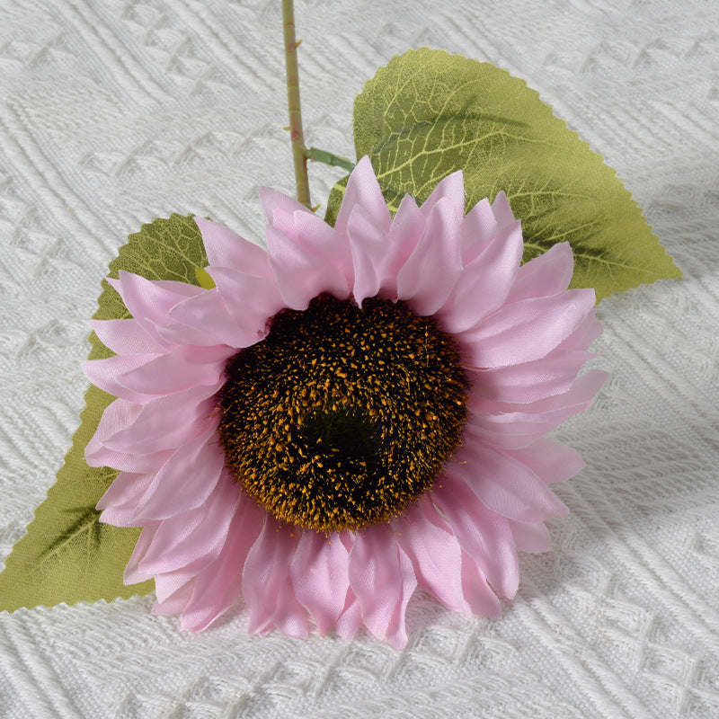 Dekorativer Stoff Sonnenblumenstängel