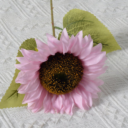 Dekorativer Stoff Sonnenblumenstängel