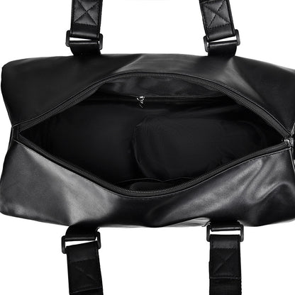 Stylische Leder-Wochenendtasche Brehn