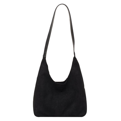 WoChic Wildleder Hobo Bag Brehn
