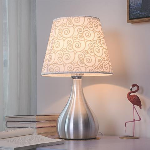 Elegante wirbelnde Schirm Tischlampe