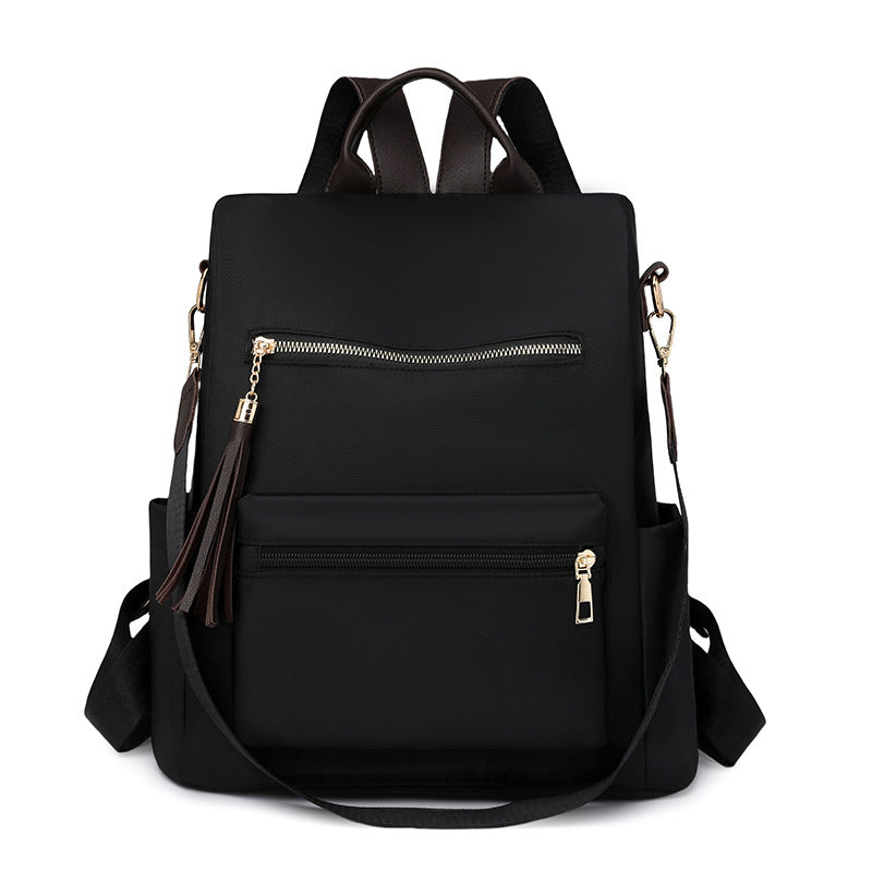 Eleganter Multi-Taschen-Rucksack mit abnehmbarem Gurt Brehn