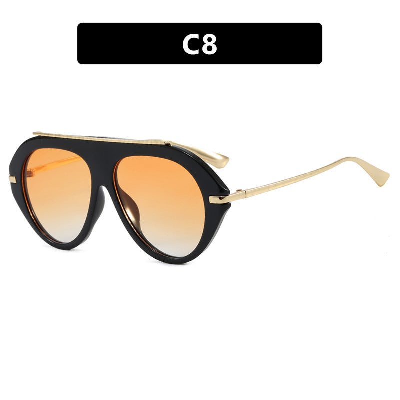 Damen Sonnenbrille im eleganten Hexagon-Design Brehn