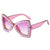 Damen Glamouröse Sonnenbrille mit Kristallverzierung Brehn
