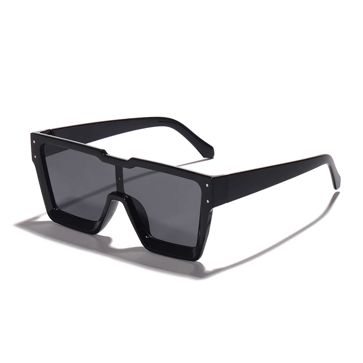 Damen statement Sonnenbrille mit breitem Rahmen und UV-Schutz Brehn