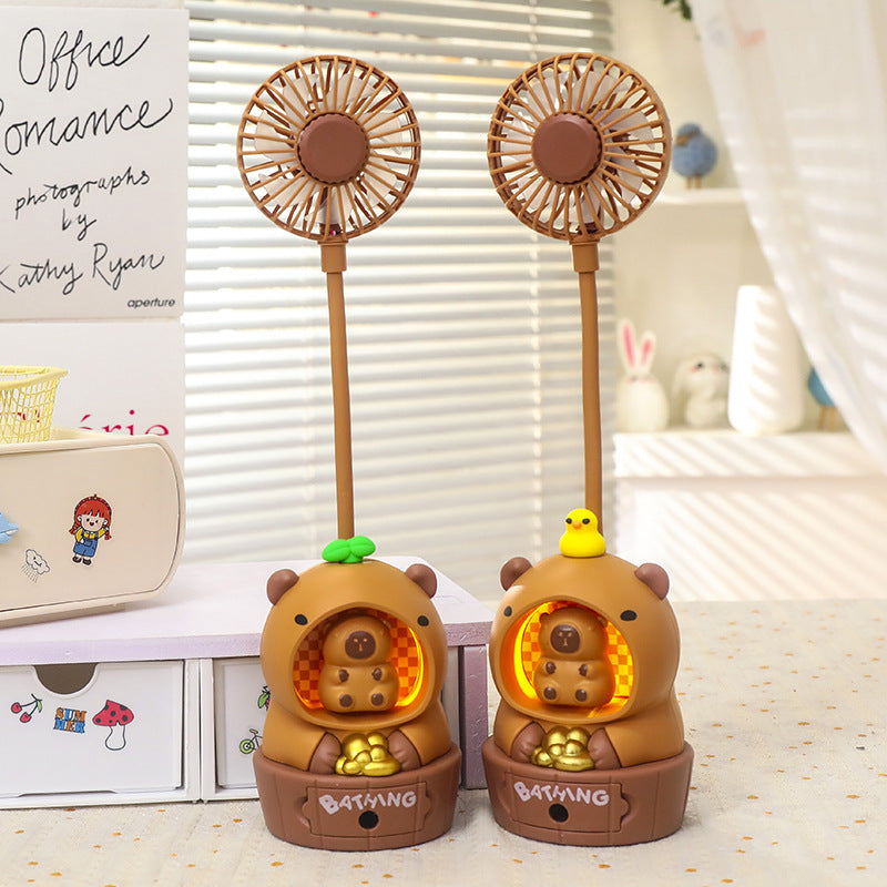 Frauen Tragbarer Mini Ventilator im niedlichen Bären Design Brehn