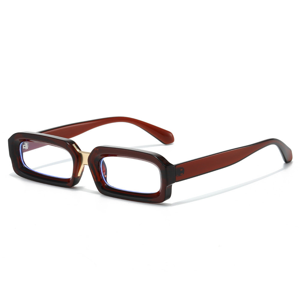 Schlanke rechteckige Rahmen-Sonnenbrille Brehn