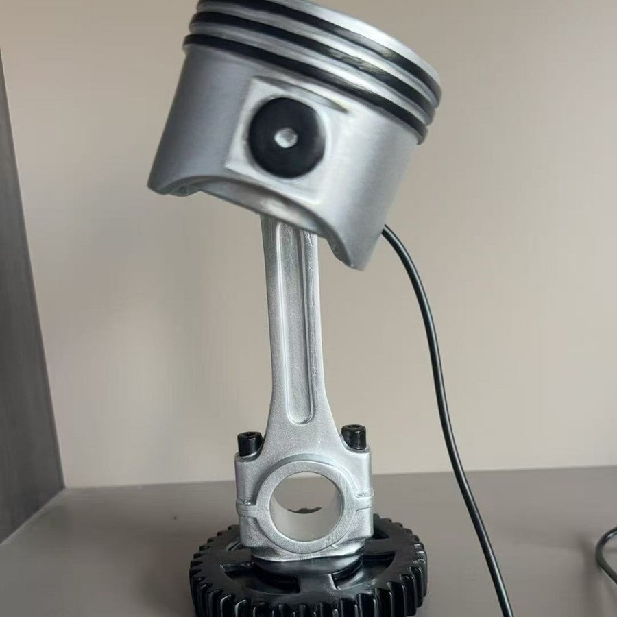 Stilvolle Tischlampe im Automobil-Design Brehn