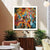 Abstrakte expressionistische Leinwandkunst