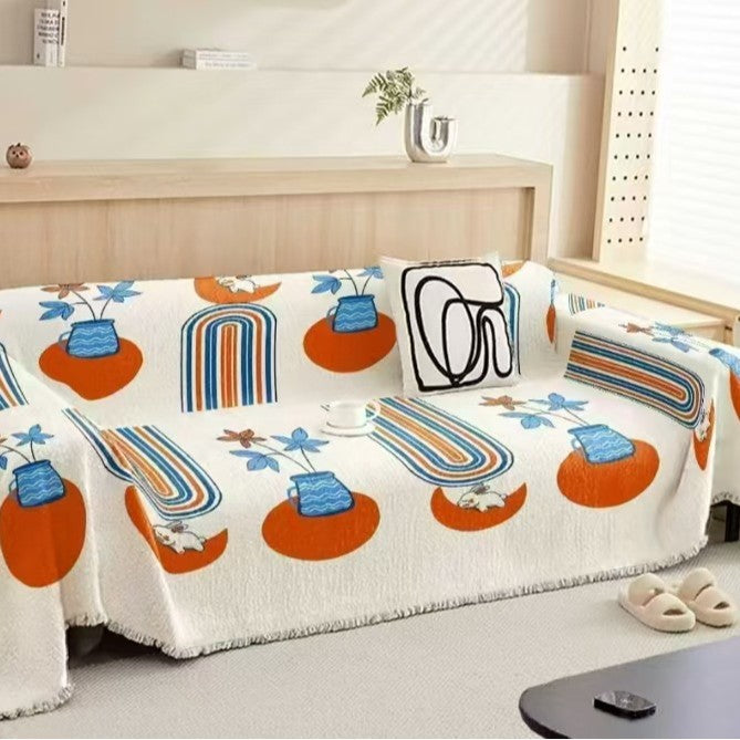Künstlerisches Home Sofa Überwurfdecke