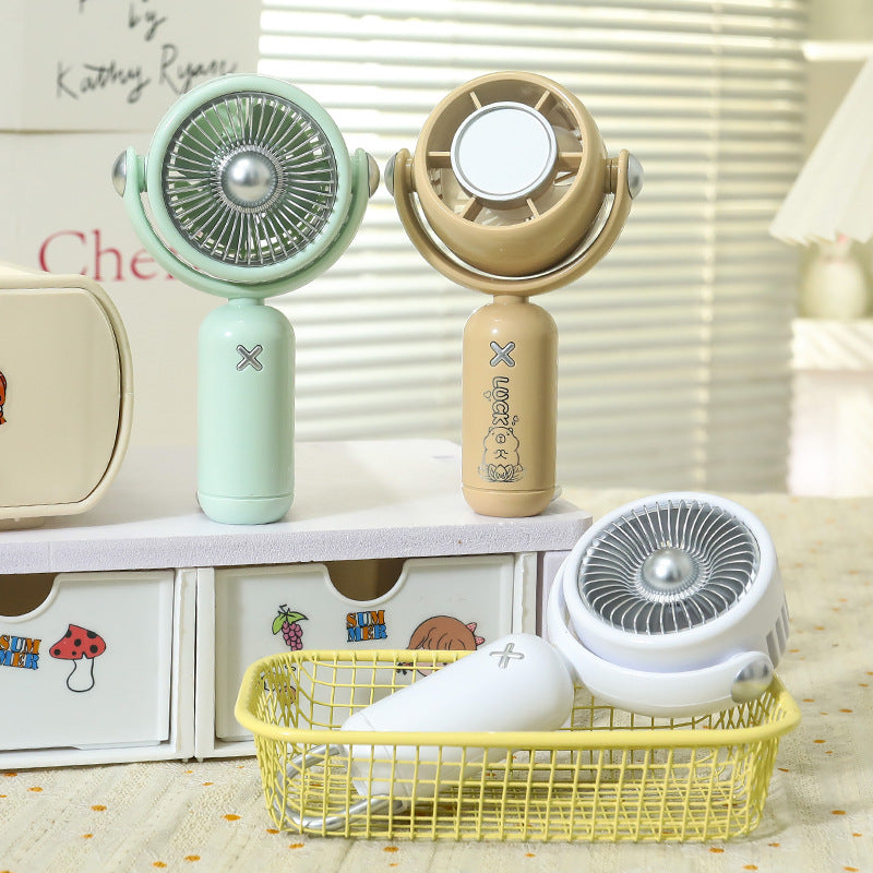 Damen Tragbarer Handventilator im lustigen Tierdesign Brehn