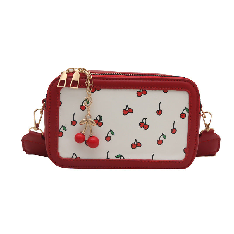 Fun Kirschenmotiv Umhängetasche Brehn